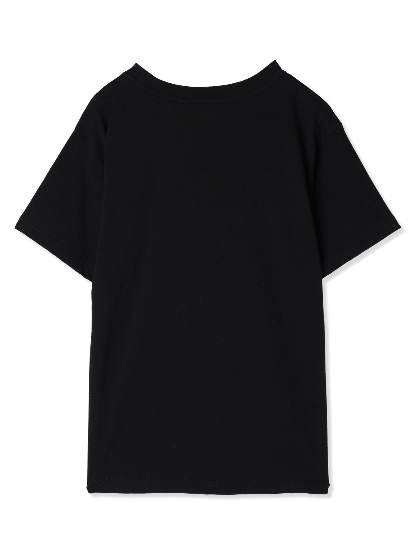 ZIPPER BORDER PRINTED T-SHIRT
