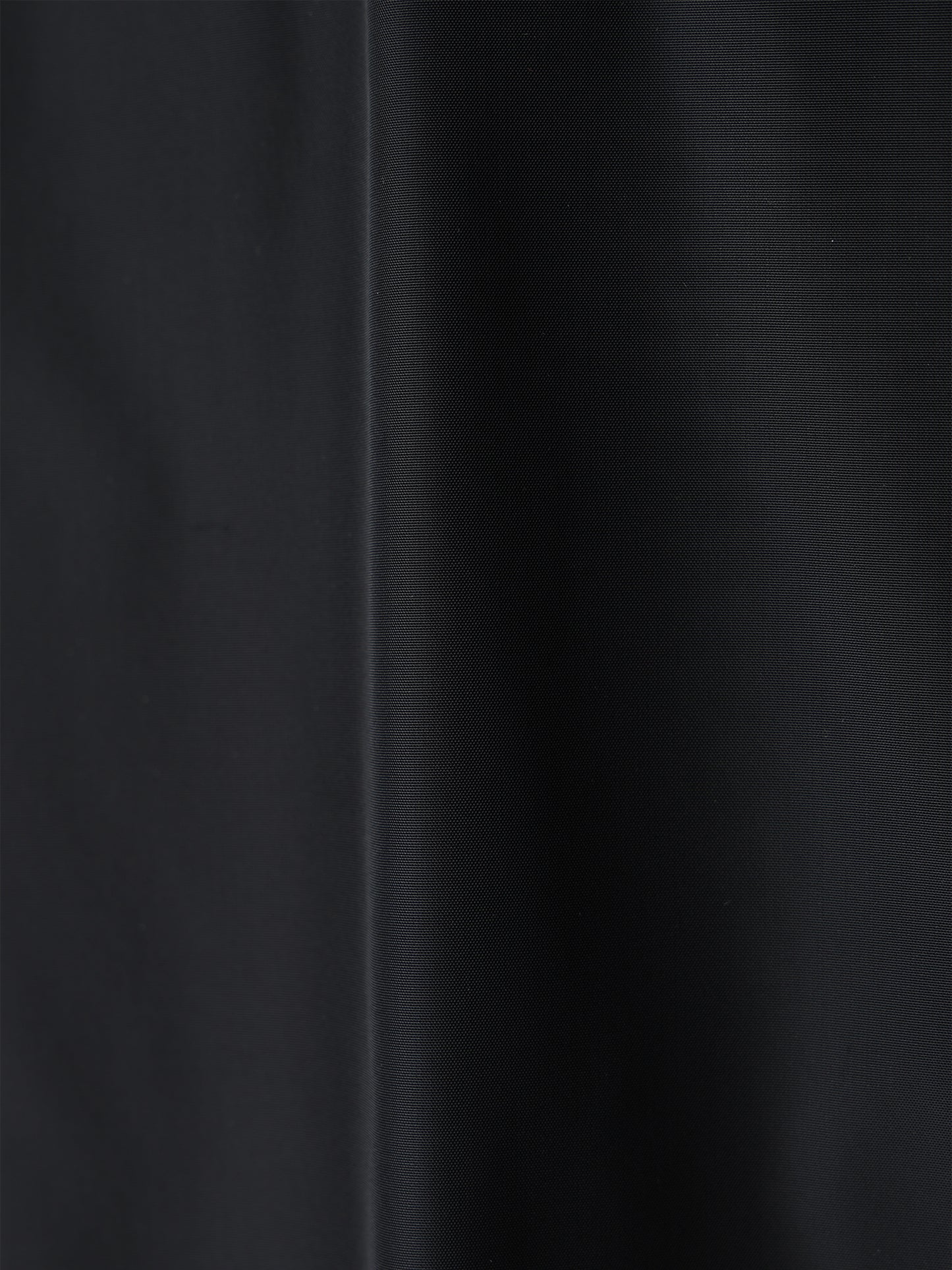GLASSY NYLON HOODED LONG COAT