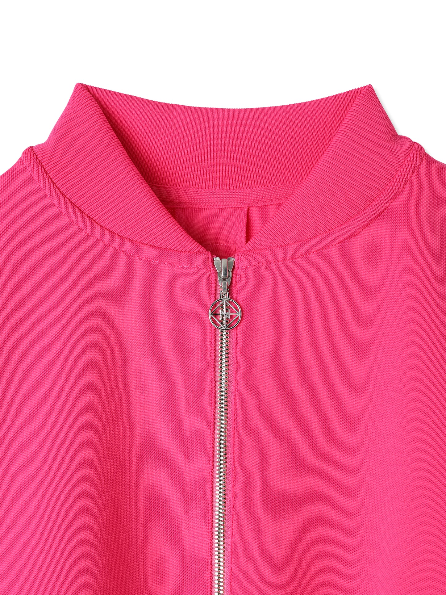 MOLDED KNIT MILITARY BOMBER JACKET