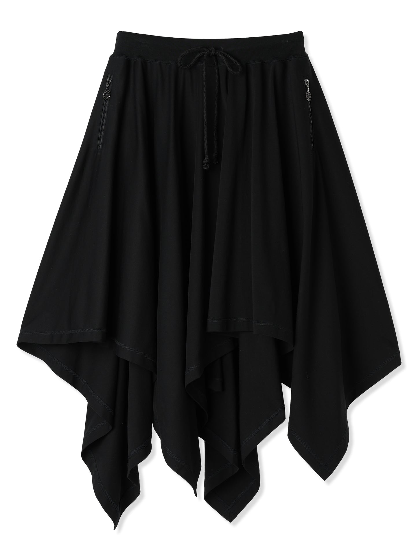 ROYAL SMOOTH SQUARE CUT SKIRT (15 BLACK)