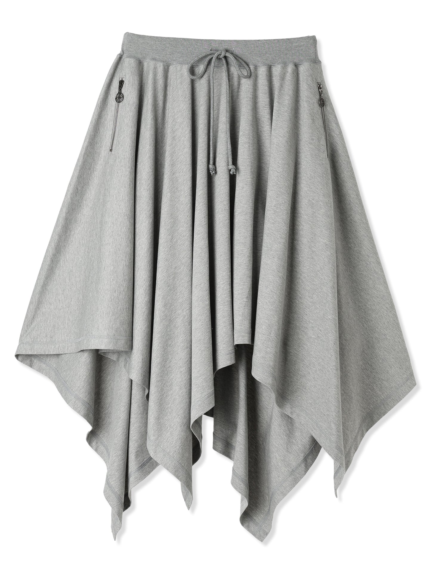 ROYAL SMOOTH SQUARE CUT SKIRT (13 GRAY)