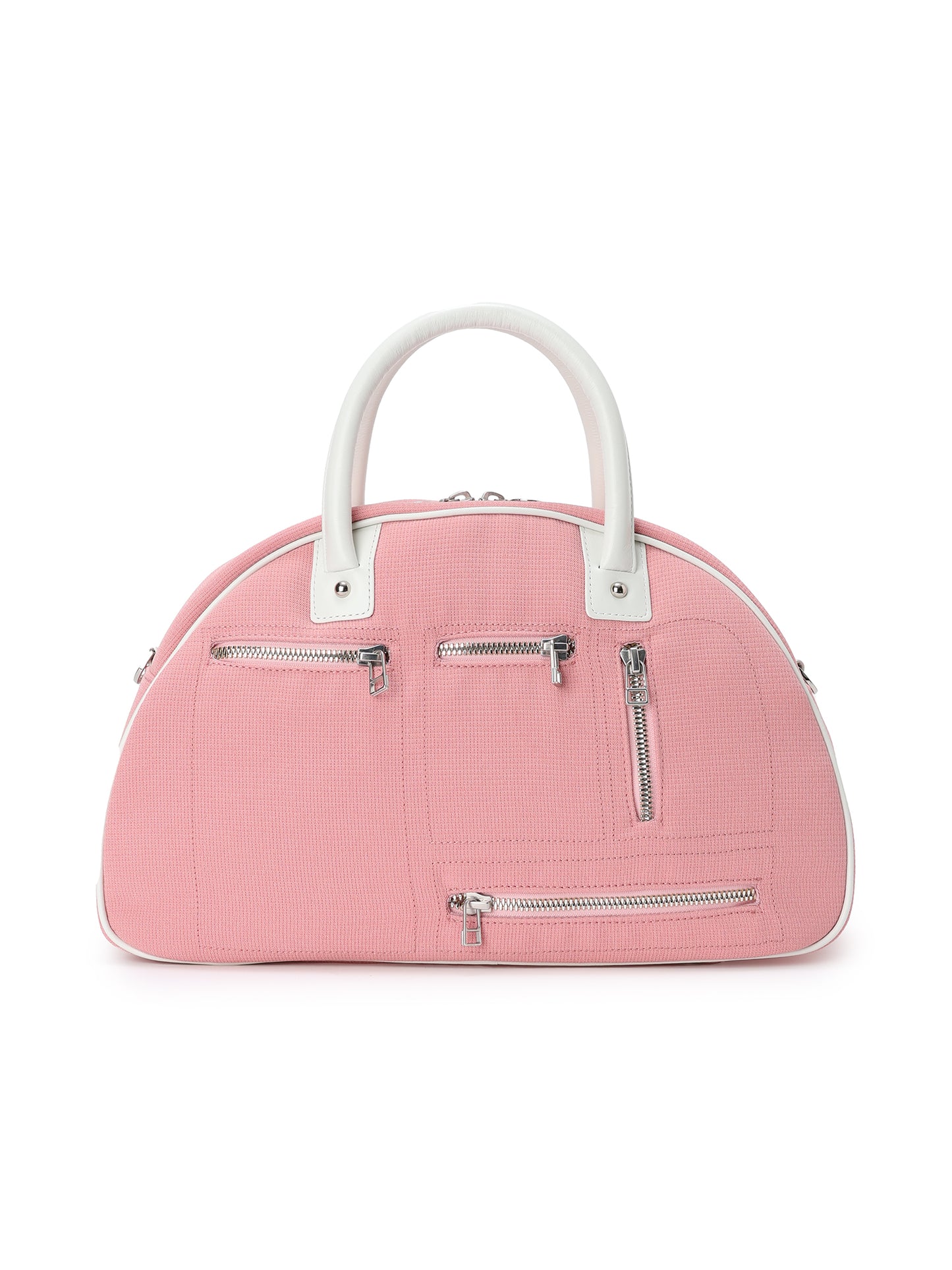 TRIPLE WEAVE MINI BOSTON BAG (22 PINK)