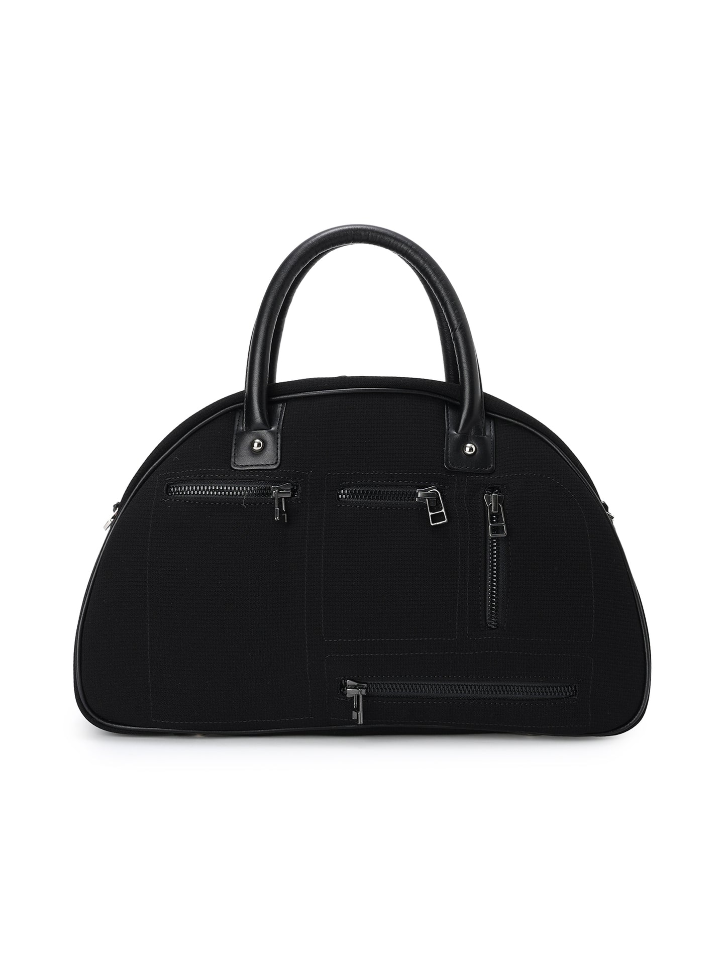 TRIPLE WEAVE MINI BOSTON BAG (15 BLACK)