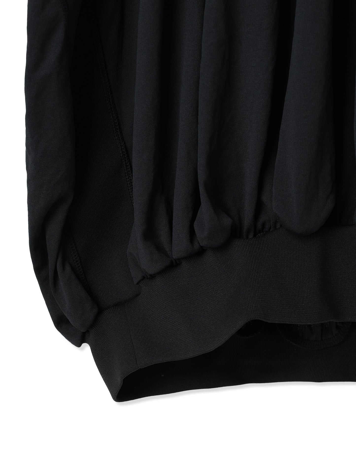 PAPER JERSEY COCOON DRESS