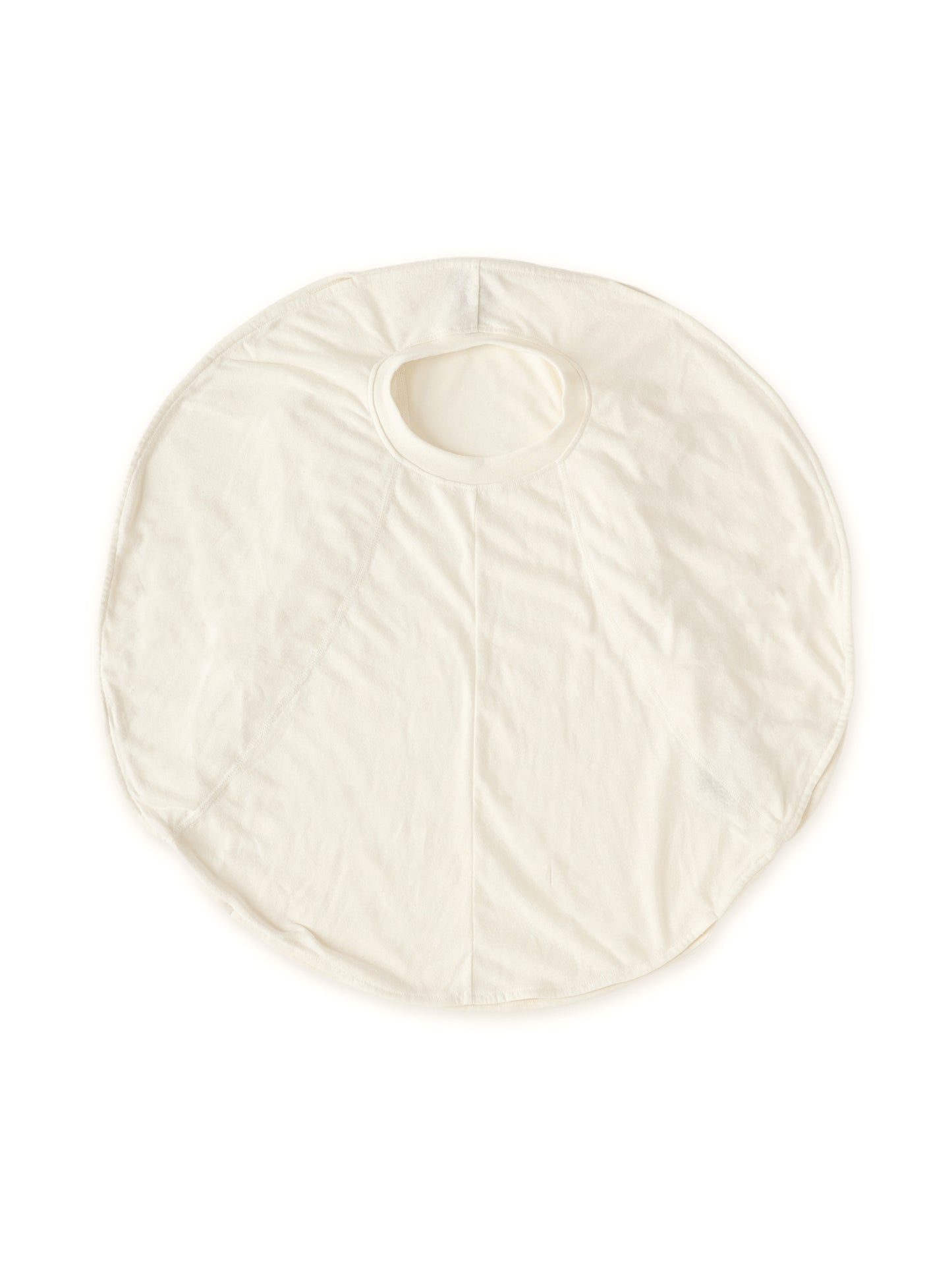 COTTON/LINEN PAPER-LIKE JERSEY CIRCLE SILHOUETTE TOP 8