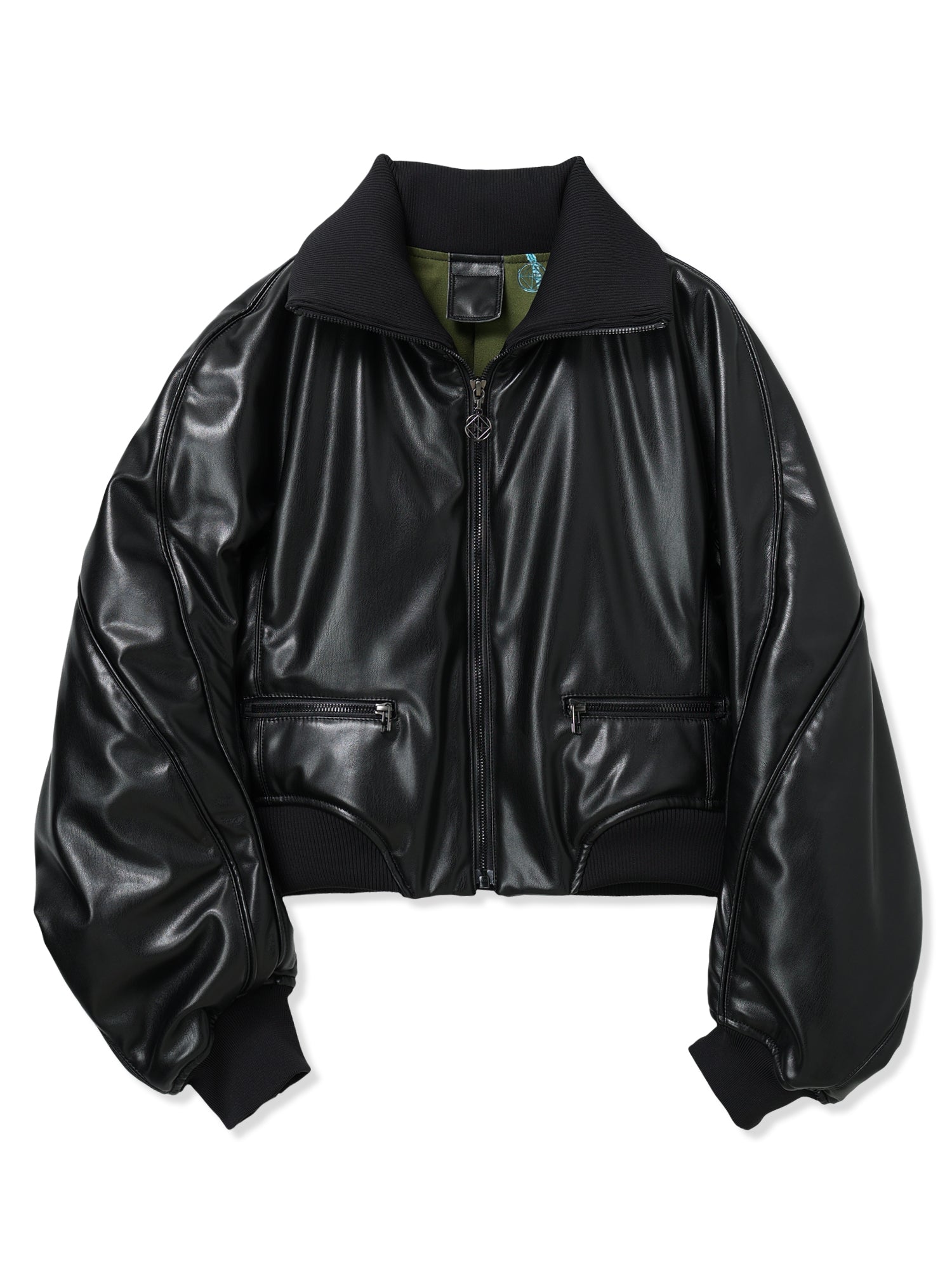 【新品未使用】イエナ　レザージャケット サイズ38 黒　羊皮　タグ付き VEGAN LEATHER SHORT TRUCK JACKET – NAOKI TAKIZAWA