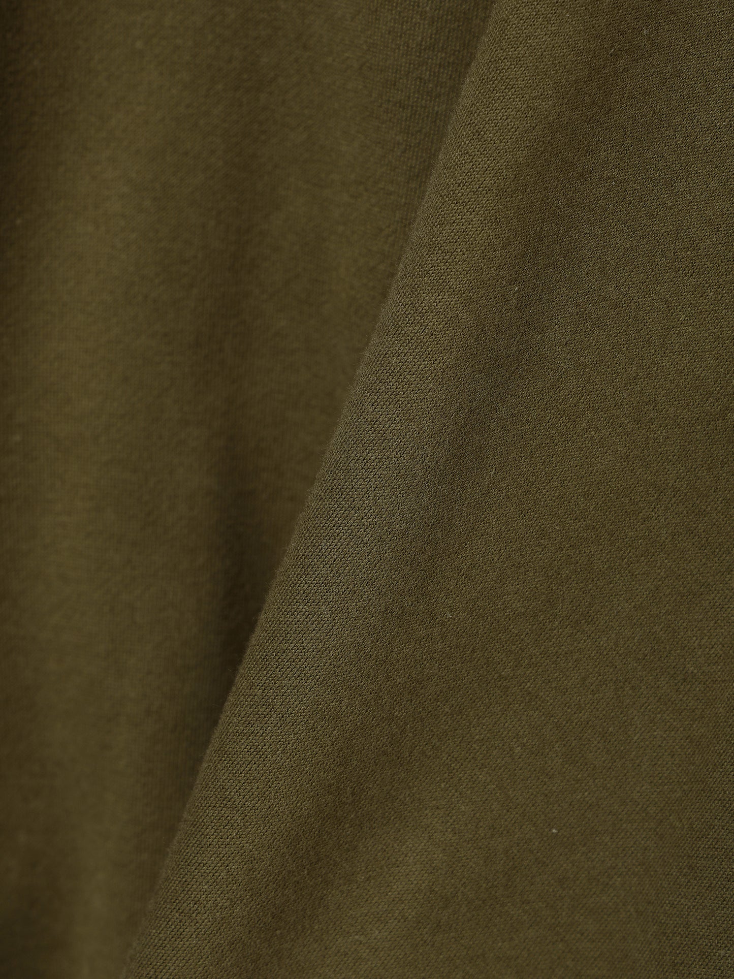 ROYAL TERRY 3D SIDE ZIP CREWNECK SWEAT SHIRT