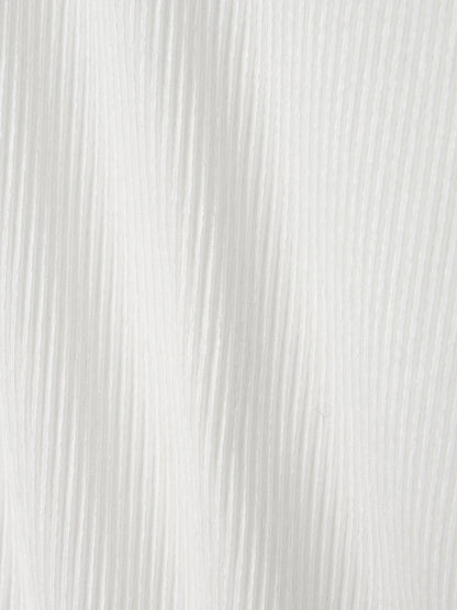 SILKY PLEATS CROPPED TANK TOP
