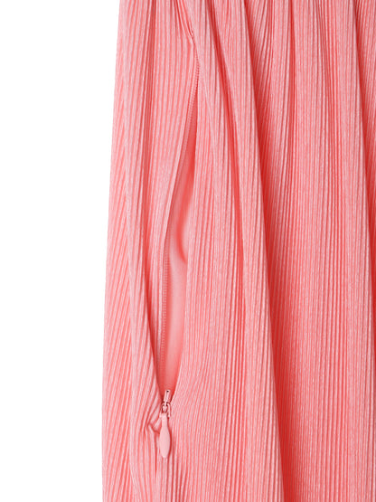 SILKY PLEATS SKIRT