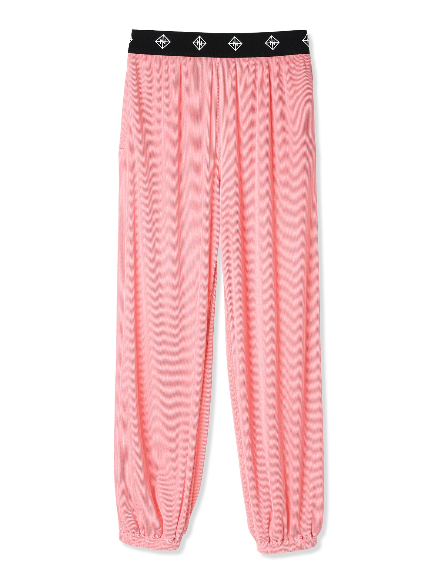 SILKY PLEATS JOGGERS (22 PINK)