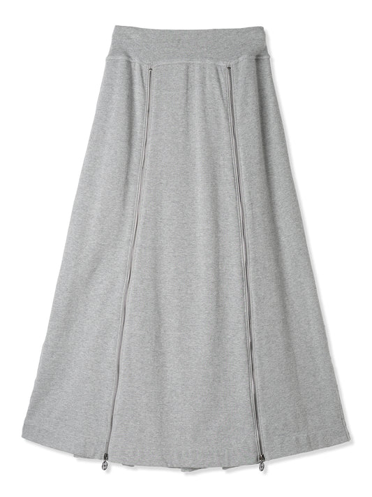 ROYAL LIGHT TERRY 2WAY LONG SKIRT (13 GRAY)