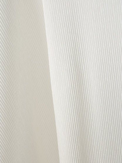 SILKY PLEATS OVERSIZED T-SHIRT
