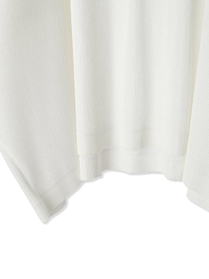 SILKY PLEATS OVERSIZED T-SHIRT