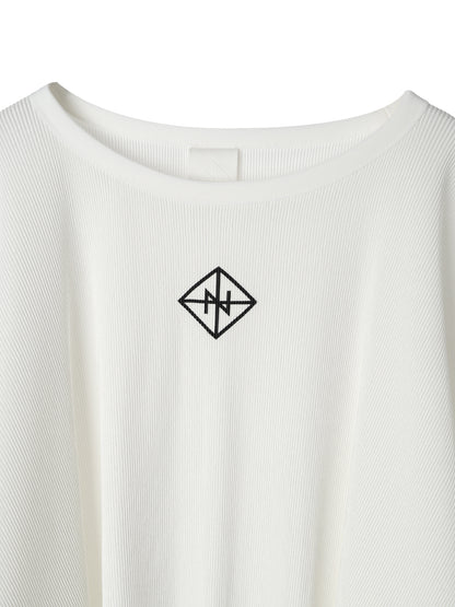 SILKY PLEATS OVERSIZED T-SHIRT