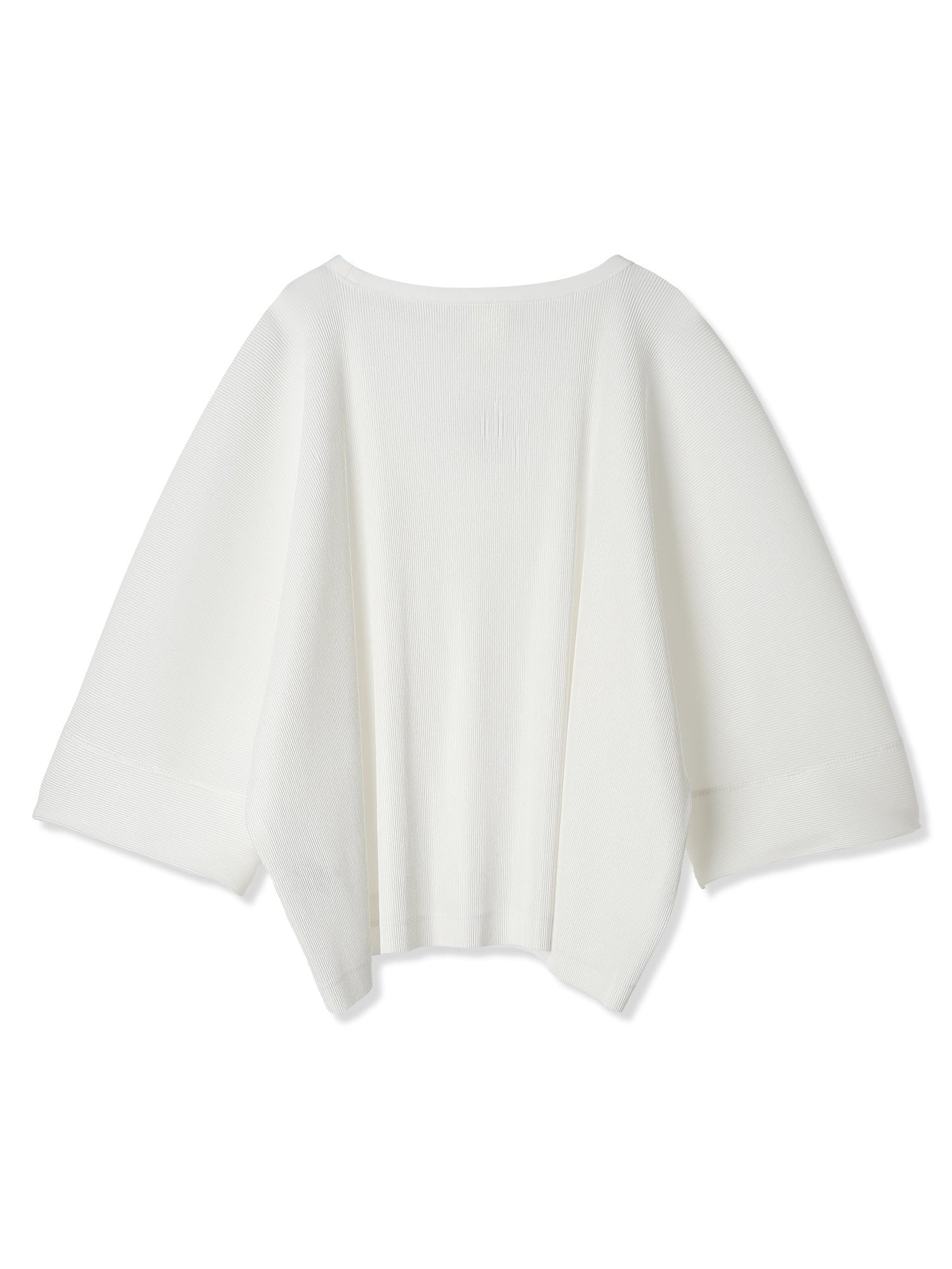 SILKY PLEATS OVERSIZED T-SHIRT