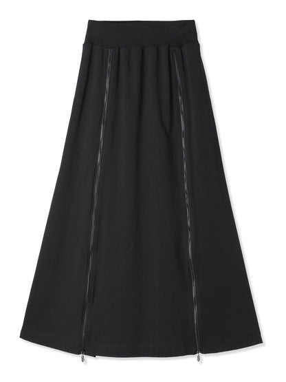 ROYAL SMOOTH 2WAY LONG SKIRT (15 BLACK)