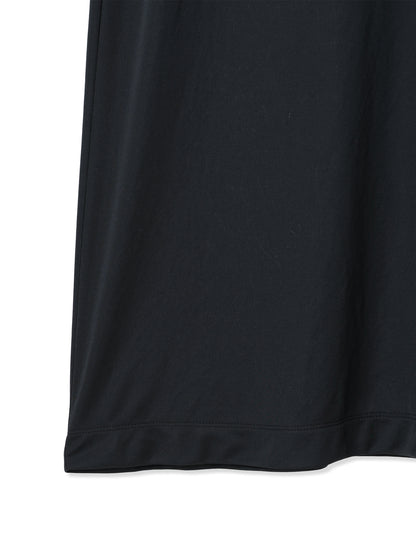 PAPER JERSEY SLEEVELESS DRESS