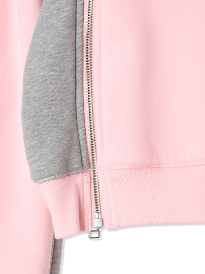 ROYAL TERRY 3D CROPPED HOODIE SWEAT SHIRT