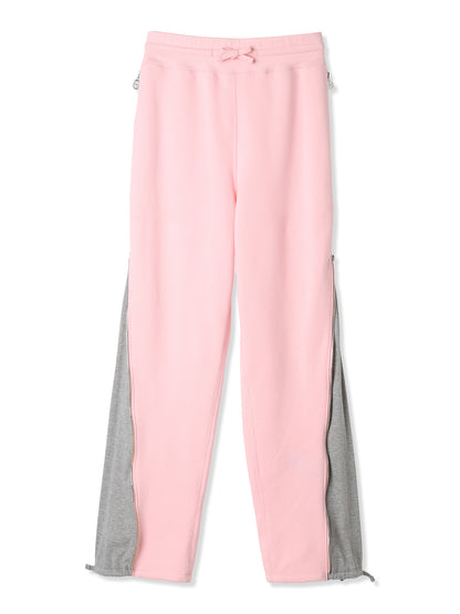 ROYAL TERRY 3D SIDE ZIP PANTS (22 PINK)