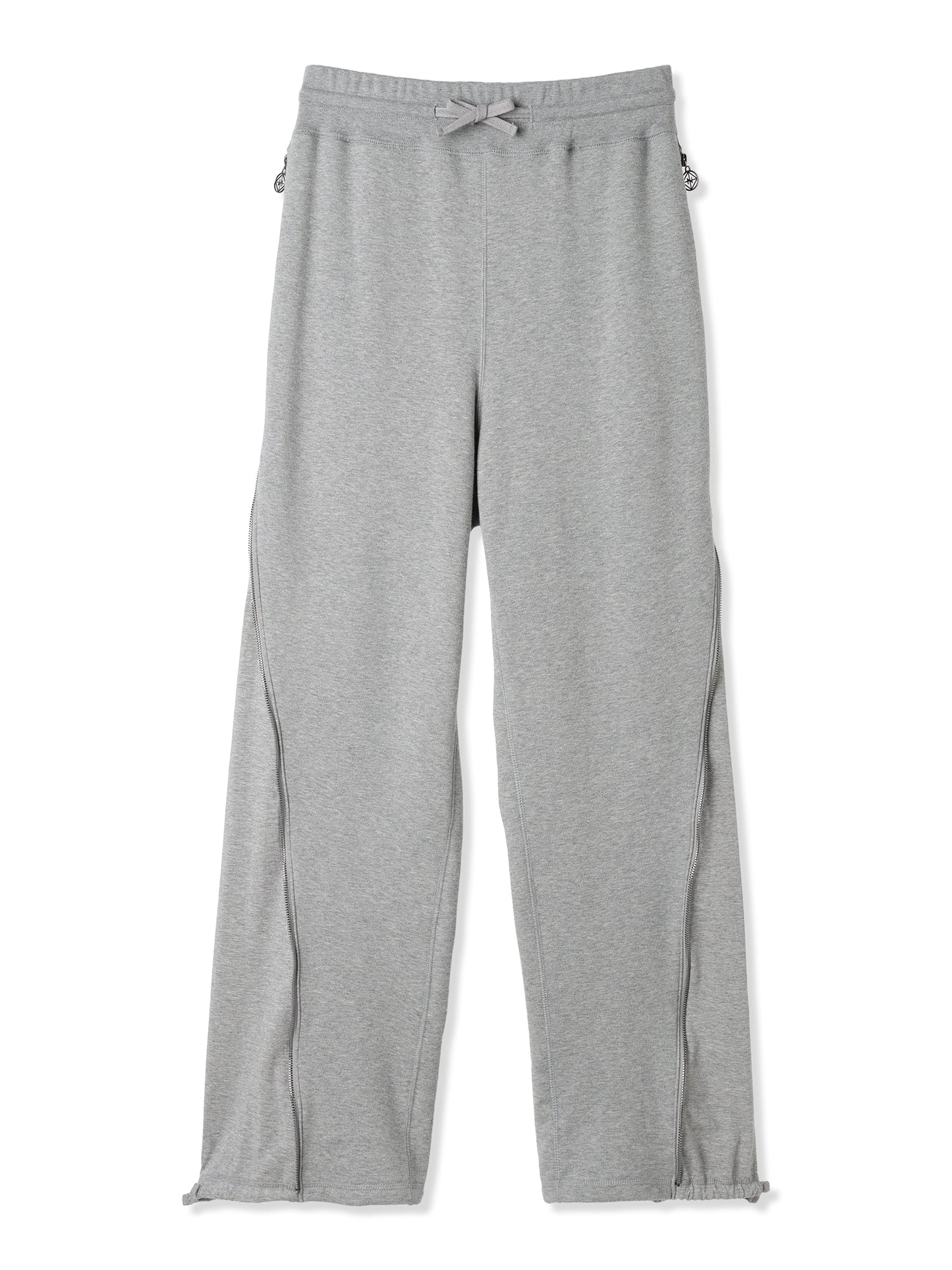 ROYAL TERRY 3D SIDE ZIP PANTS (13 GRAY)