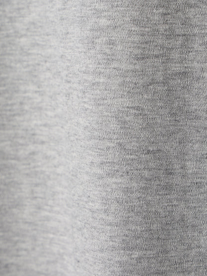 OPEN ZIPPER PRINTED SLEEVELESS SMOOTH T-SHIRT
