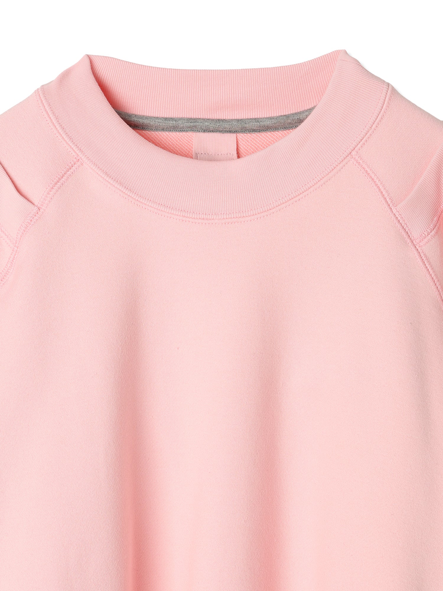 ROYAL TERRY 3D SIDE ZIP CREWNECK SWEATSHIRT