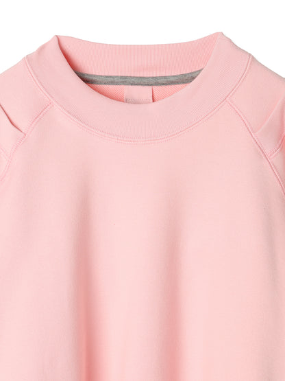 ROYAL TERRY 3D SIDE ZIP CREWNECK SWEATSHIRT
