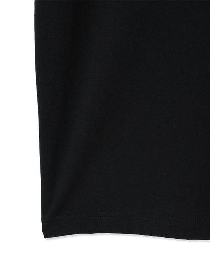 ZIPPER BORDER PRINTED T-SHIRT