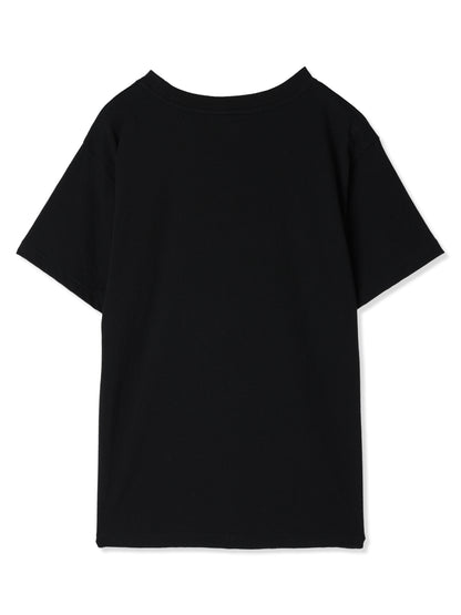 ZIPPER BORDER PRINTED T-SHIRT