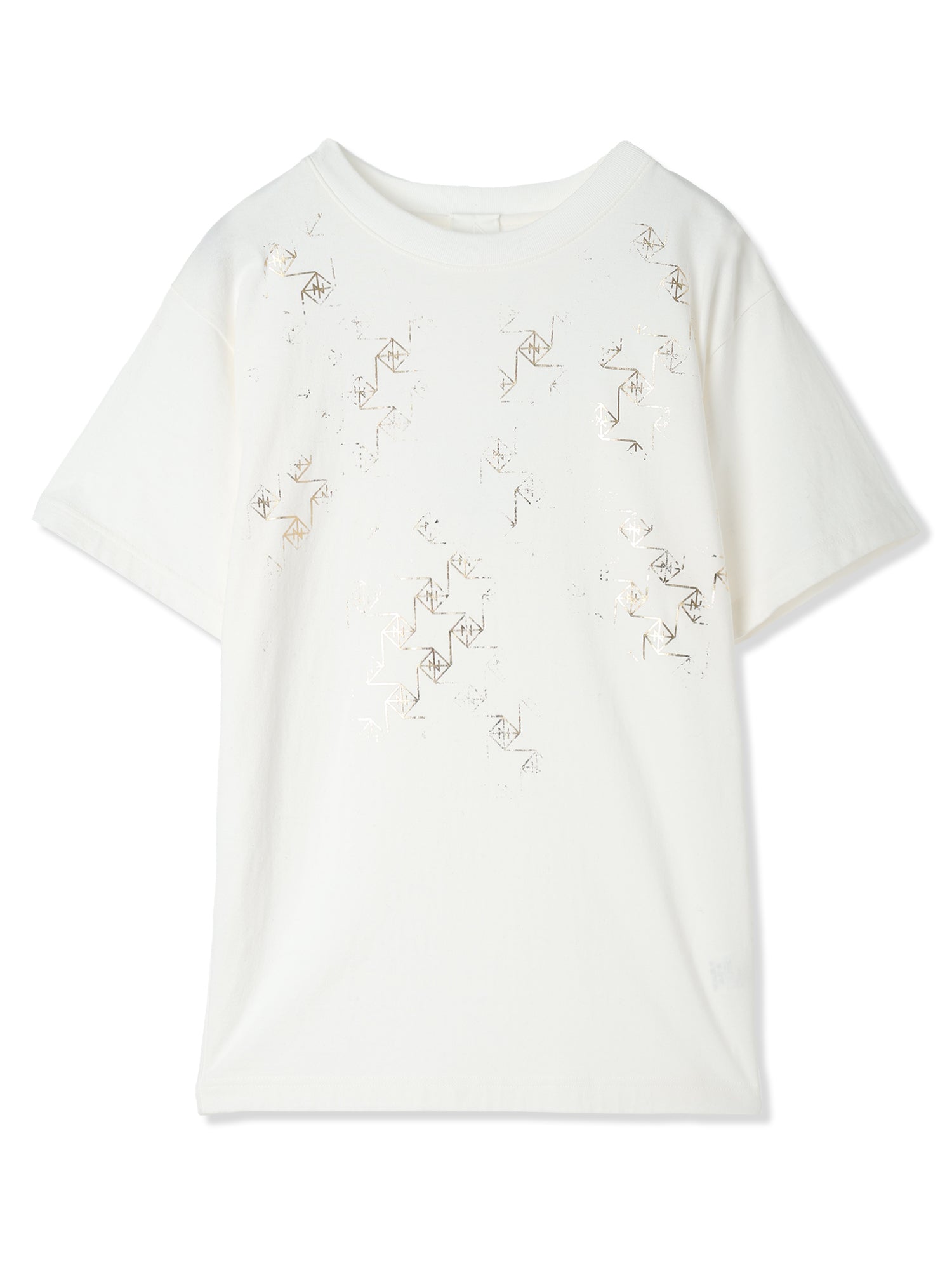 MONOGLAM FOIL PRINTED T-SHIRT (02 WHITE)