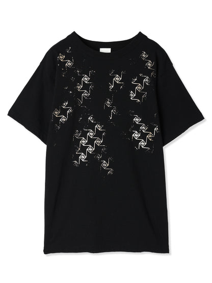 MONOGLAM FOIL PRINTED T-SHIRT (15 BLACK)