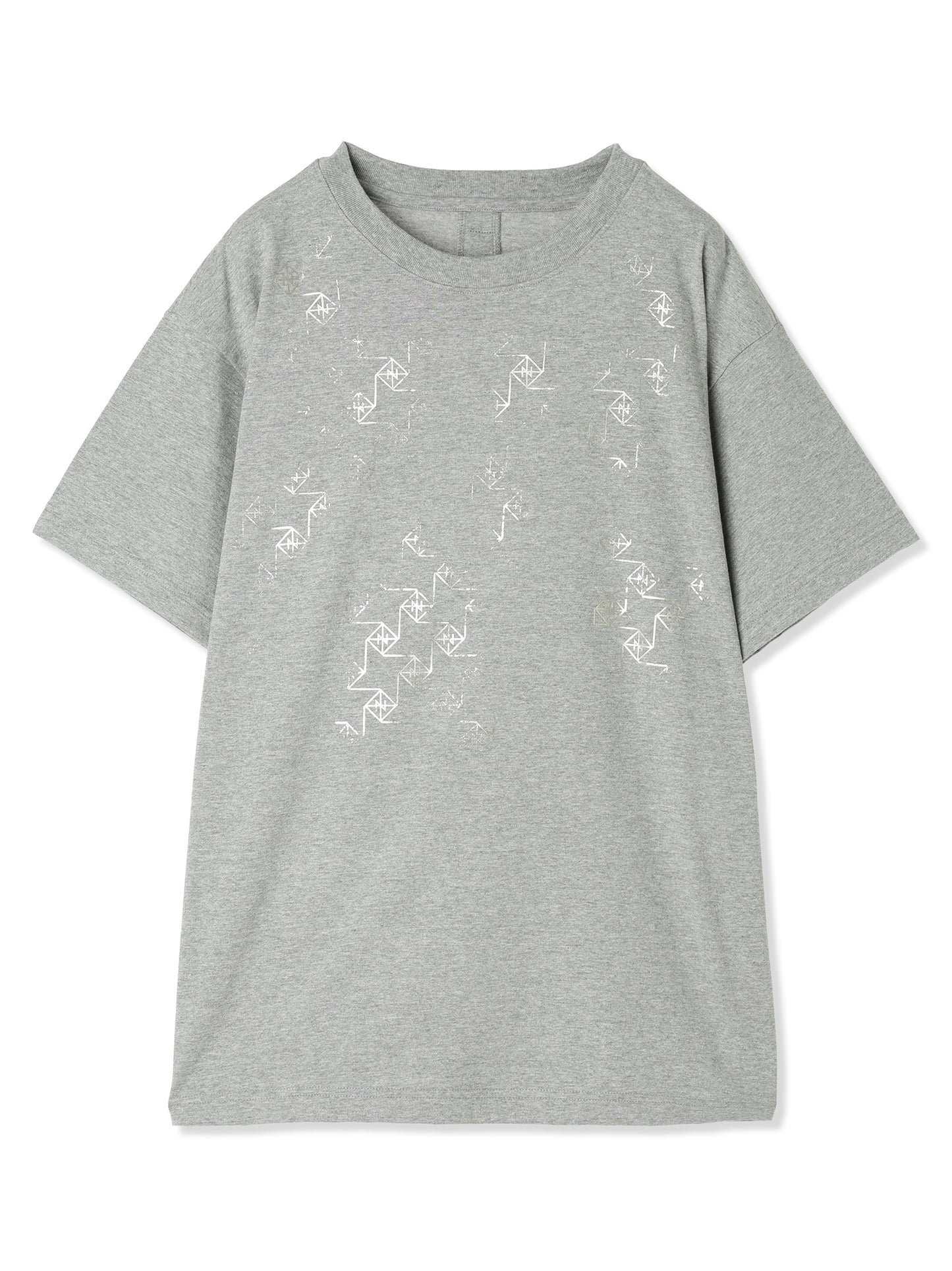 MONOGLAM FOIL PRINTED T-SHIRT (13 GRAY)