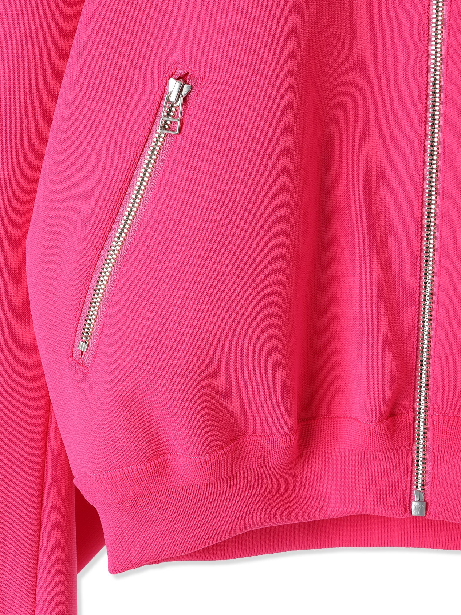 MOLDED KNIT MILITARY BOMBER JACKET