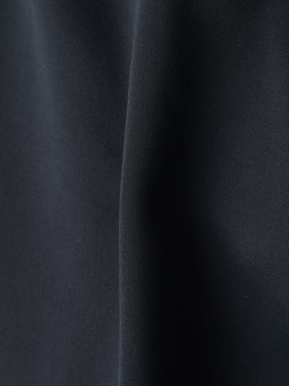 SILKY DOUBLE KNIT SEMI WIDE-LEG SAILOR STYLE PANTS