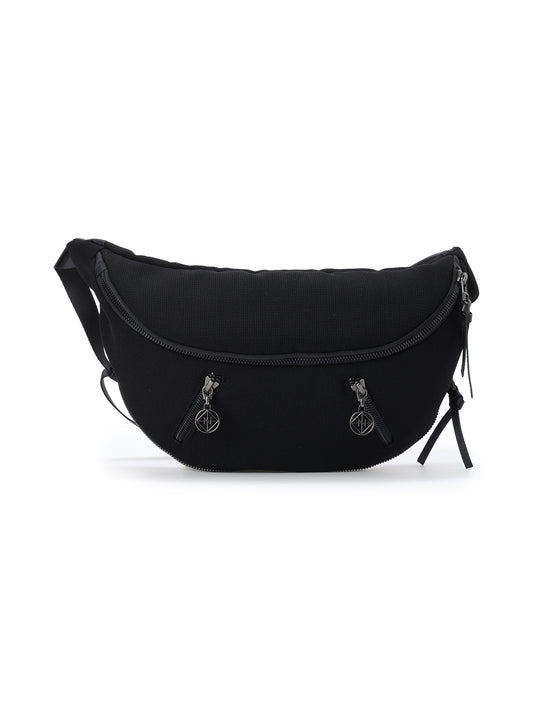 TRIPLE WEAVE WAIST BAG (15 BLACK)
