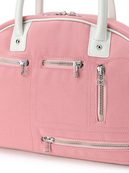 TRIPLE WEAVE MINI BOSTON BAG