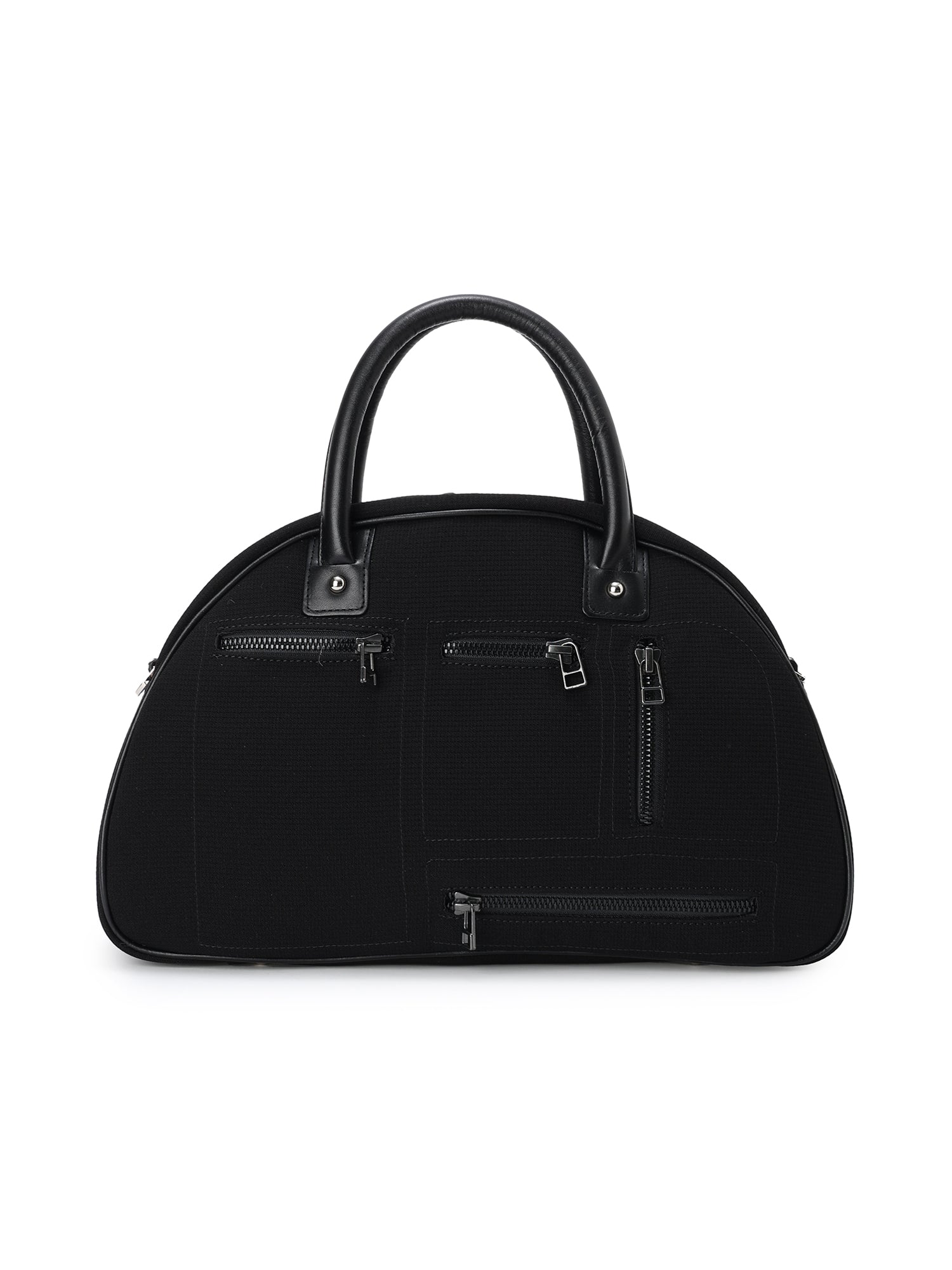 TRIPLE WEAVE MINI BOSTON BAG (15 BLACK)