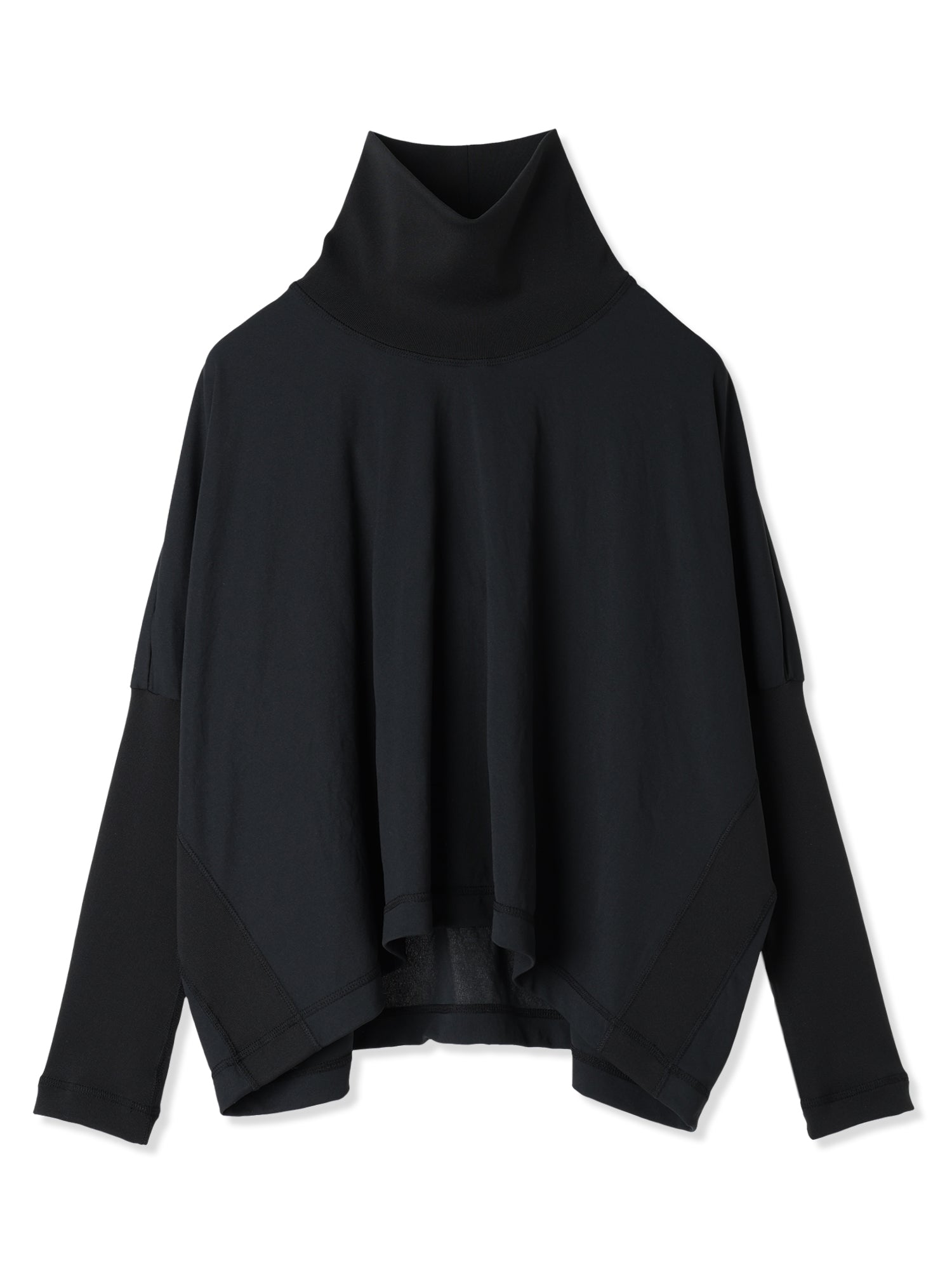 PAPER JERSEY SQUARE CUT TOP (15 BLACK)