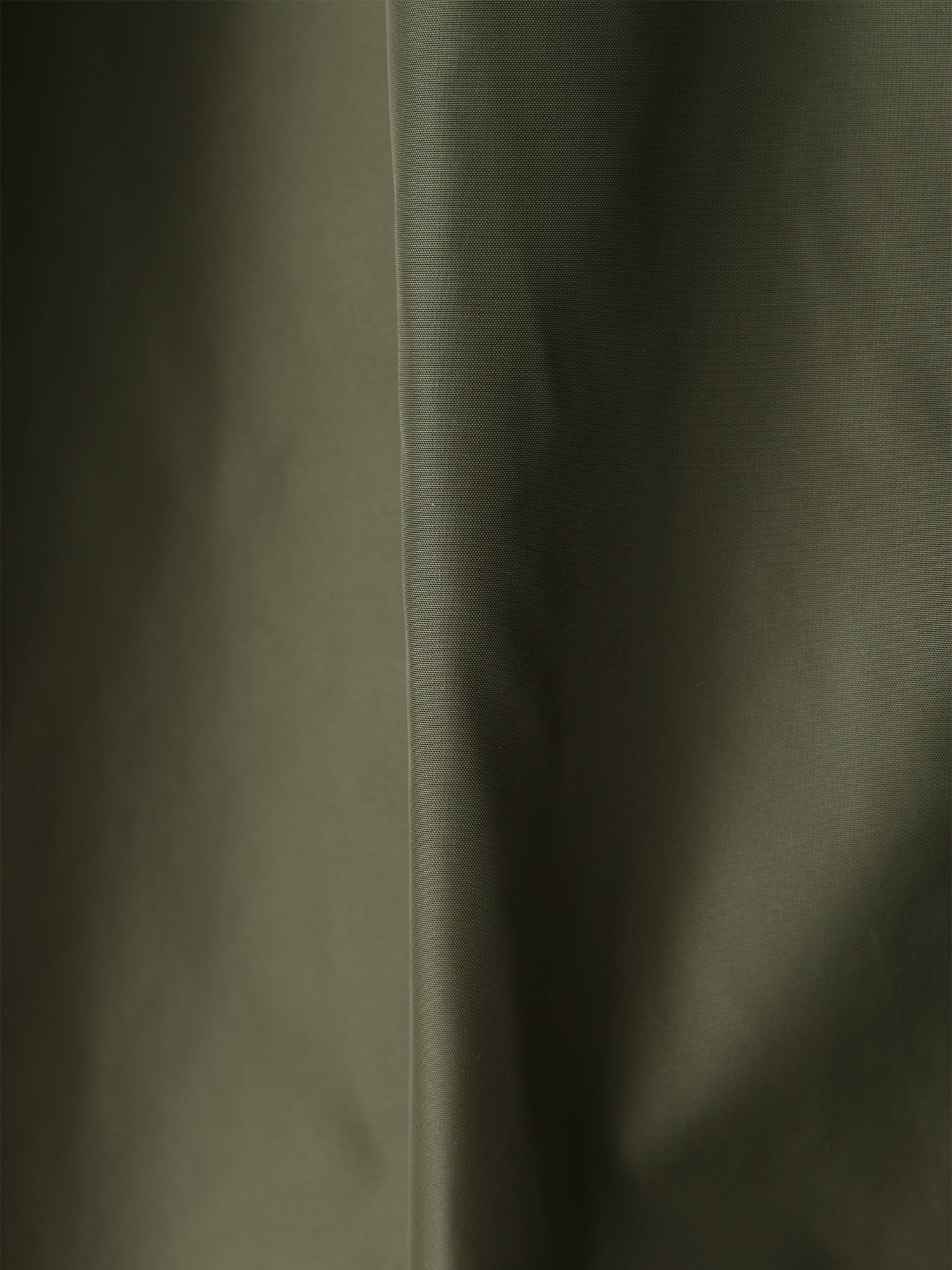 GLASSY NYLON FULL ZIP HOODED JACKET