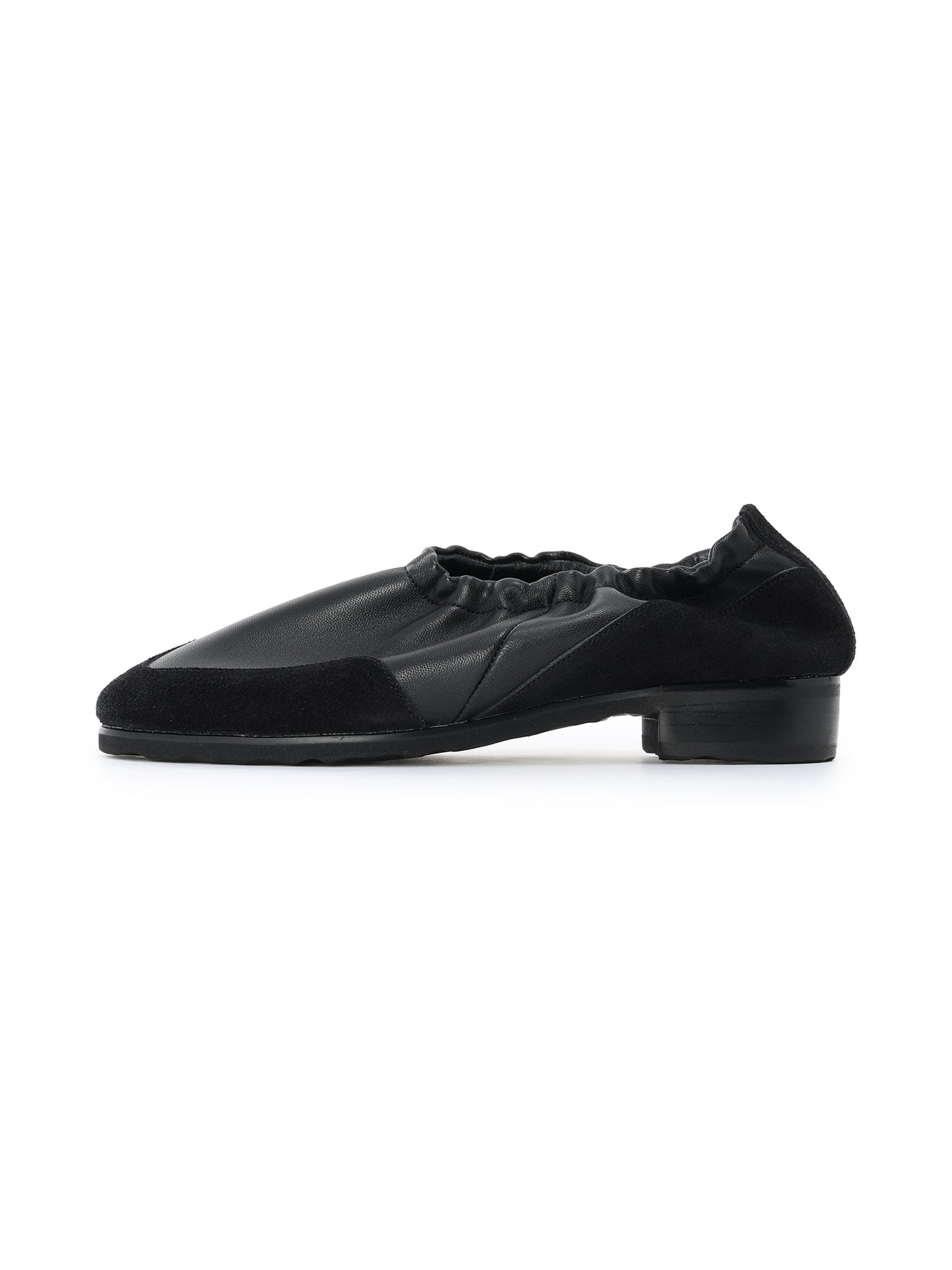 SHEEPSKIN LEATHER BALLET FLATS