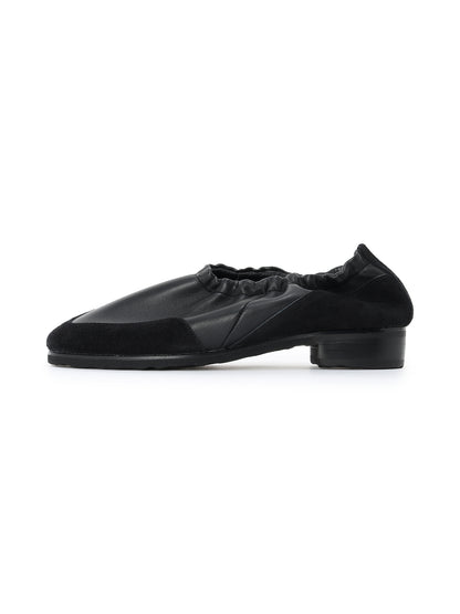 SHEEPSKIN LEATHER BALLET FLATS