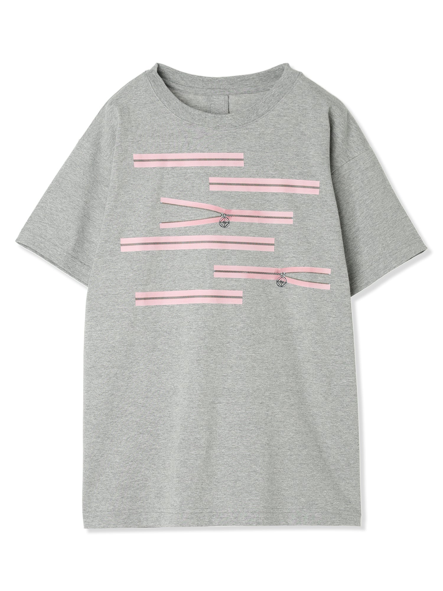 シャツ Ring Zipper Border Collar T Shirt (2color) ZIPPER BORDER PRINTED T-SHIRT – NAOKI TAKIZAWA