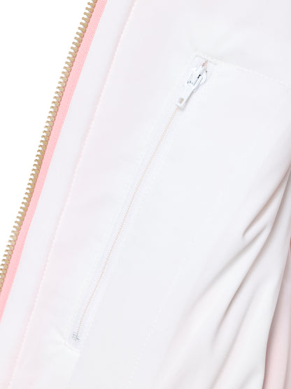 SILKY PLEATS MILITARY BOMBER JACKET
