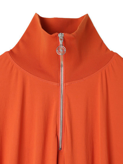 PAPER JERSEY COCOON DRESS