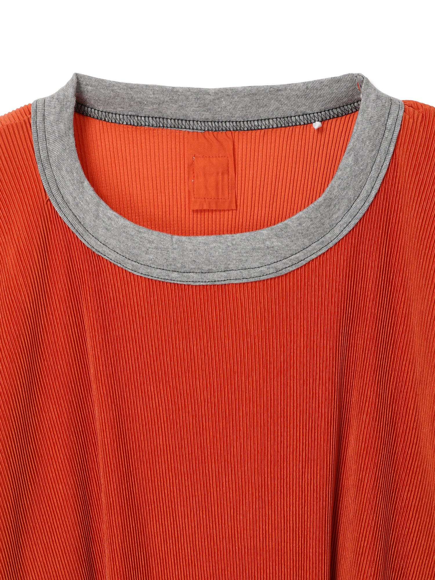 SILKY PLEATS OVERSIZED T-SHIRT
