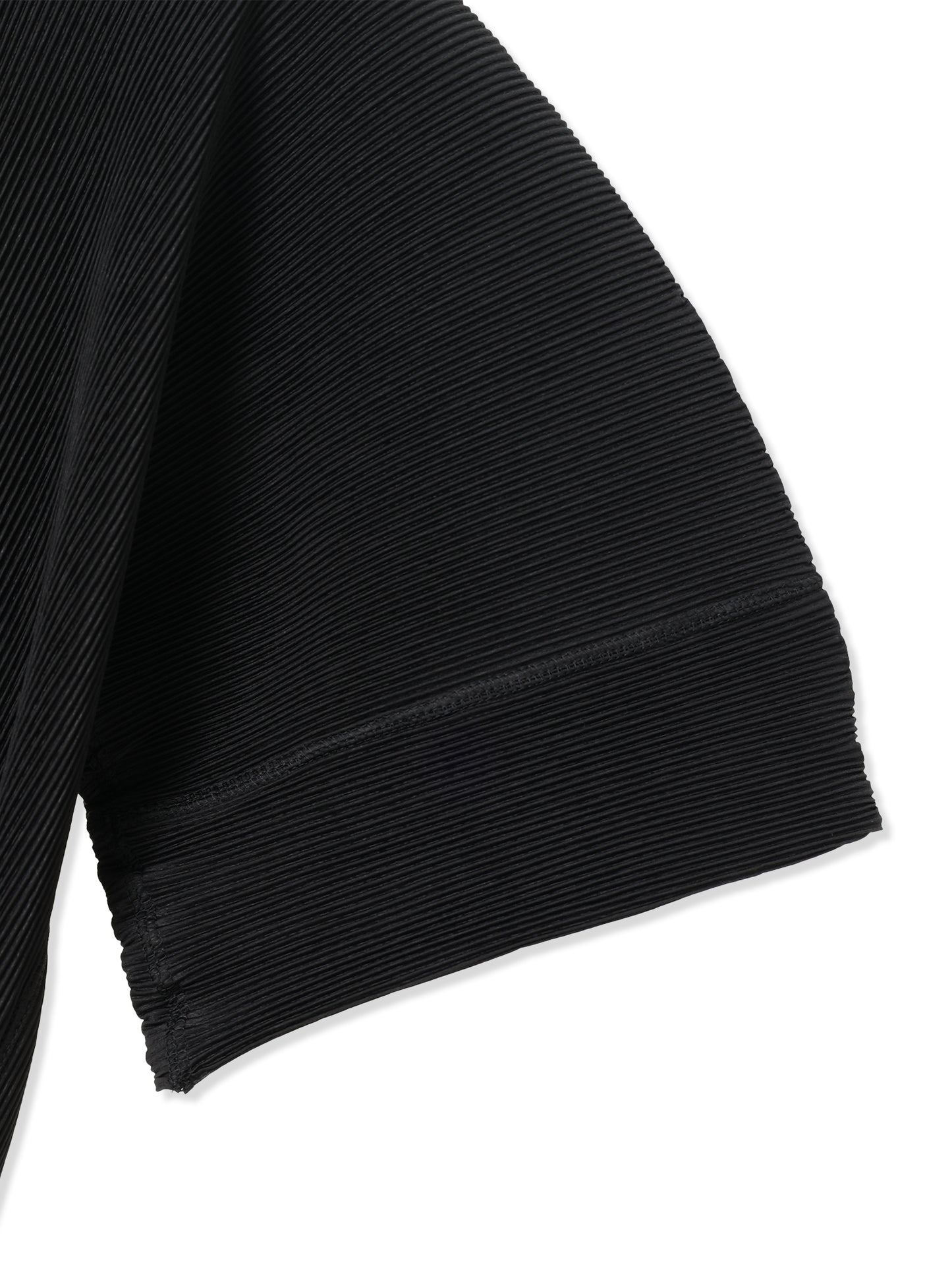 SILKY PLEATS MINI DRESS