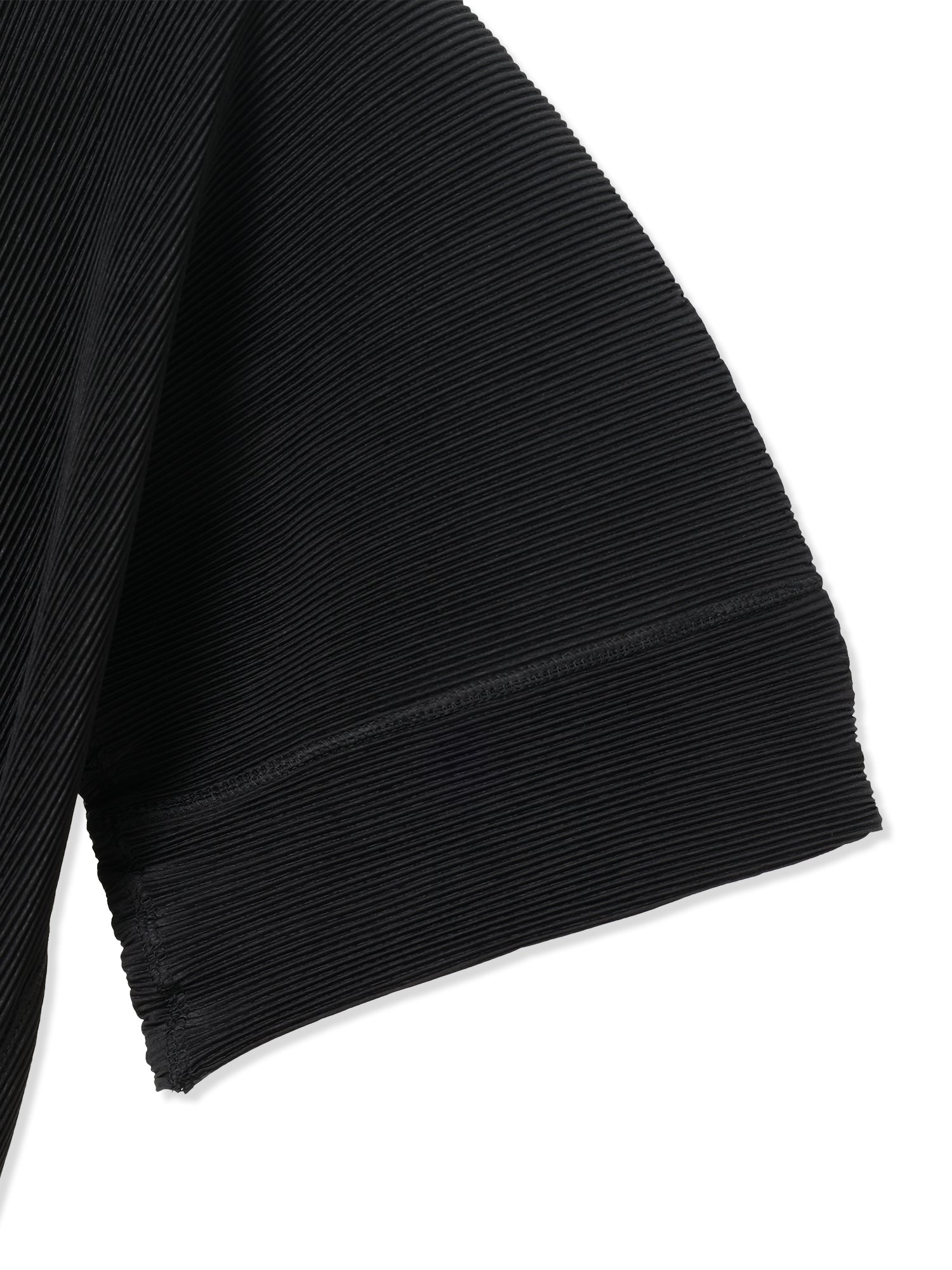 SILKY PLEATS MINI DRESS
