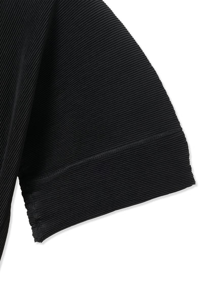 SILKY PLEATS MINI DRESS