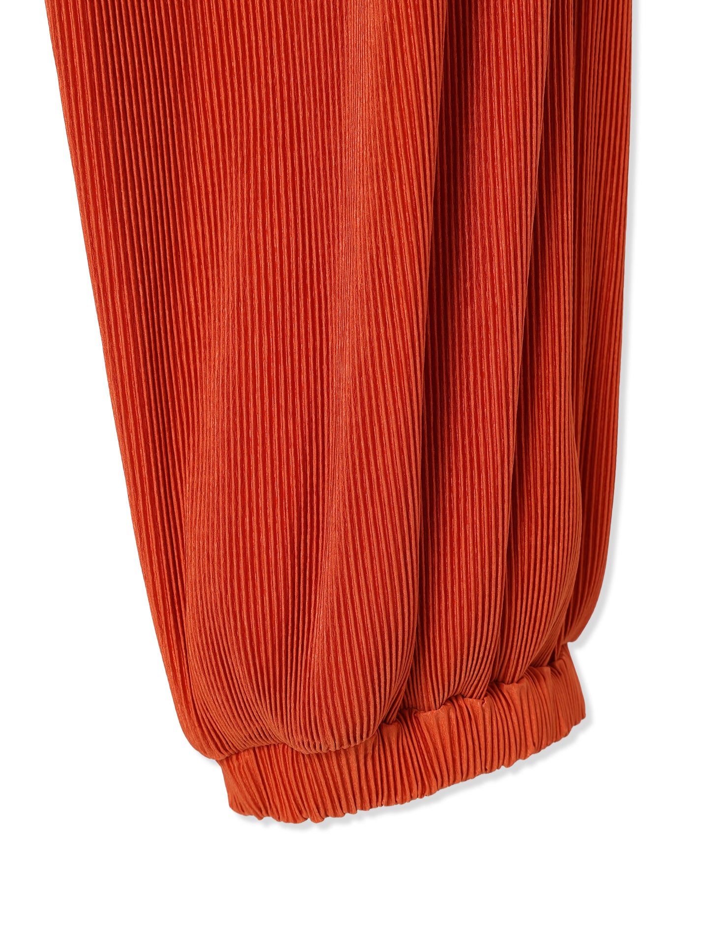 SILKY PLEATS JOGGERS
