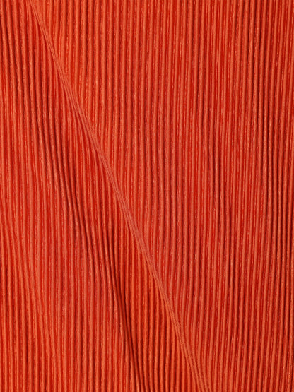 SILKY PLEATS HOODIE